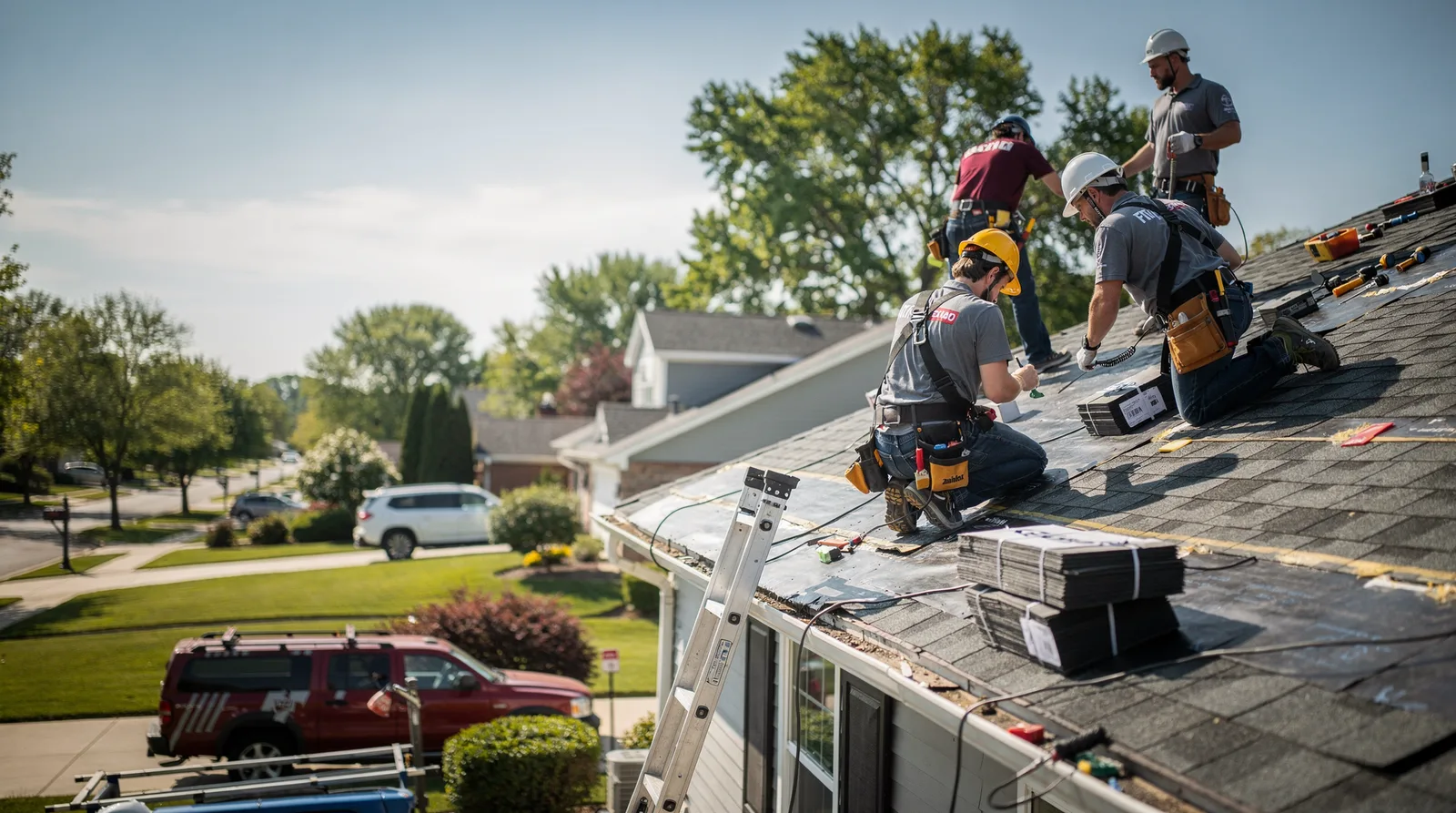 Roof Repair in Fairfield, ME around you